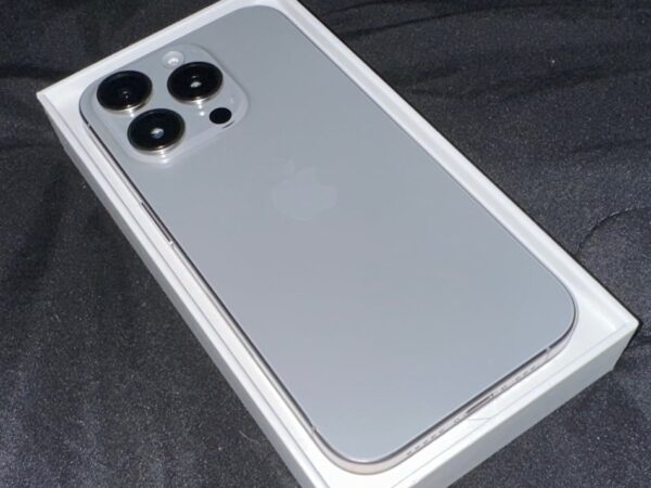 iPhone 15 Pro Natural Titanium 128GB - OPEN BOX - UNLOCKED 7W18