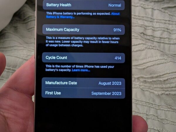 iPhone 15 Pro - 256GB - Natural Titanium 7V26