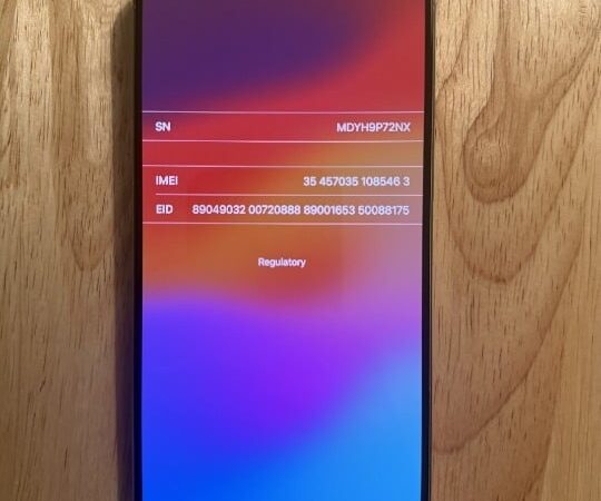 iPhone 15 Pro Max Natural Titanium 256GB Unlocked 5S77