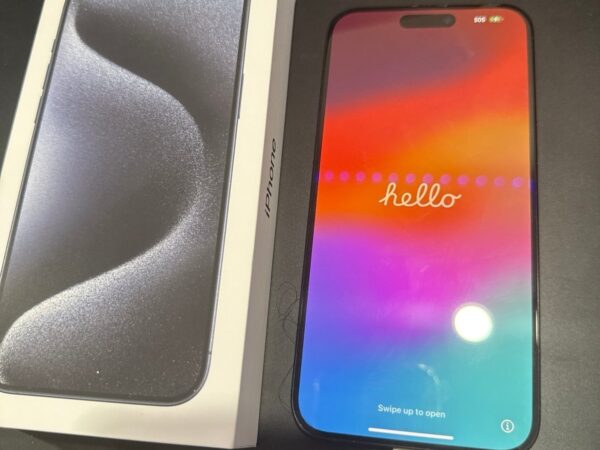 Apple iphone 15 pro max phone unlocked 3X23