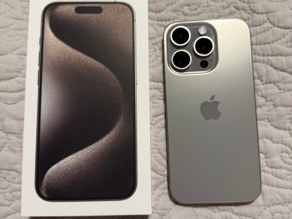 Apple iPhone 15 Pro Unlocked 1D19