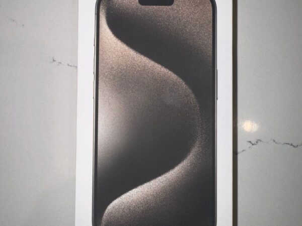 Never opened UNLOCKED iPhone 15 Pro 128GB *OBO* 2P38